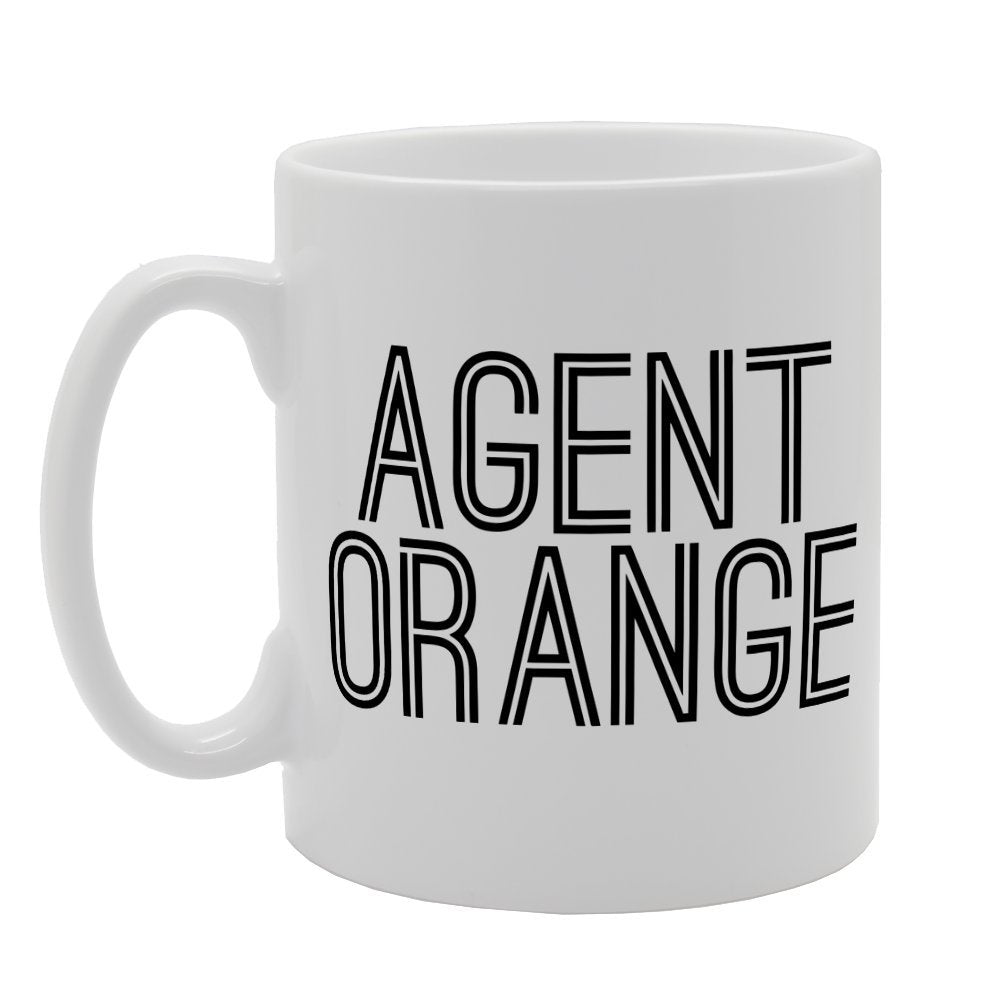 Agent Orange   Printed Tea Coffee Ceramic  Mg1223 - Funny Printed Coffee Mug - Great Gift Idea