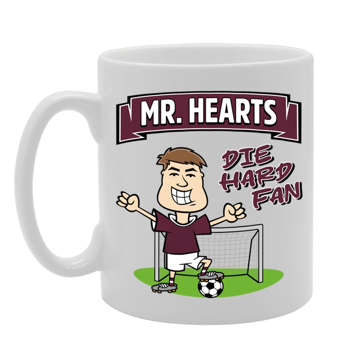 Mr Hearts Die Hard Fan   Printed Tea Coffee Ceramic  Mg5896 - Funny Printed Coffee Mug - Great Gift Idea