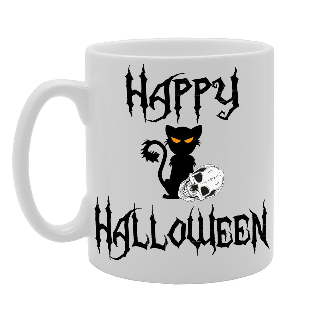 Happy Halloween  Scary   Printed Tea Coffee Ceramic  Mg303 - Funny Printed Coffee Mug - Great Gift Idea