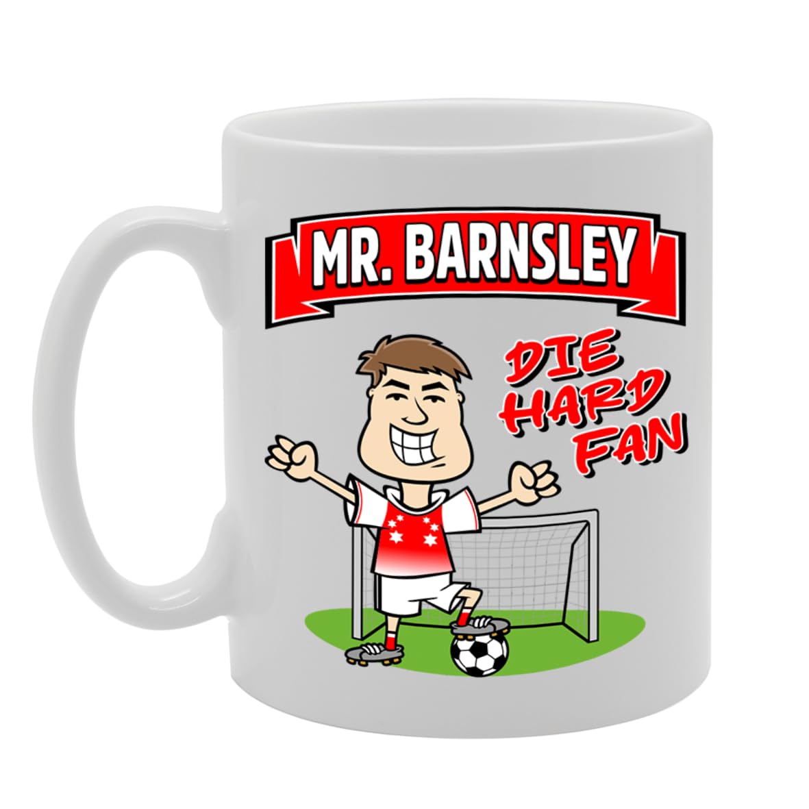 Mr Barnsley Die Hard Fan   Printed Tea Coffee Ceramic  Mg5849 - Funny Printed Coffee Mug - Great Gift Idea