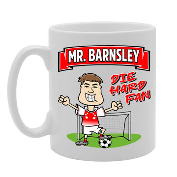 Mr Barnsley Die Hard Fan   Printed Tea Coffee Ceramic  Mg5849 - Funny Printed Coffee Mug - Great Gift Idea