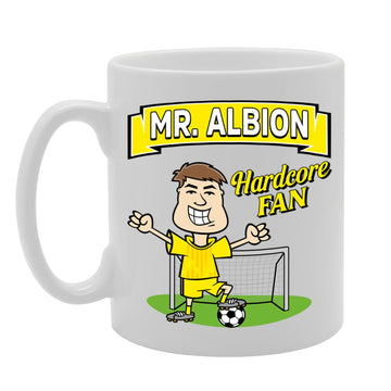 Mr Burton Albion Hardcore Fan   Printed Tea Coffee Ceramic  Mg5863 - Funny Printed Coffee Mug - Great Gift Idea