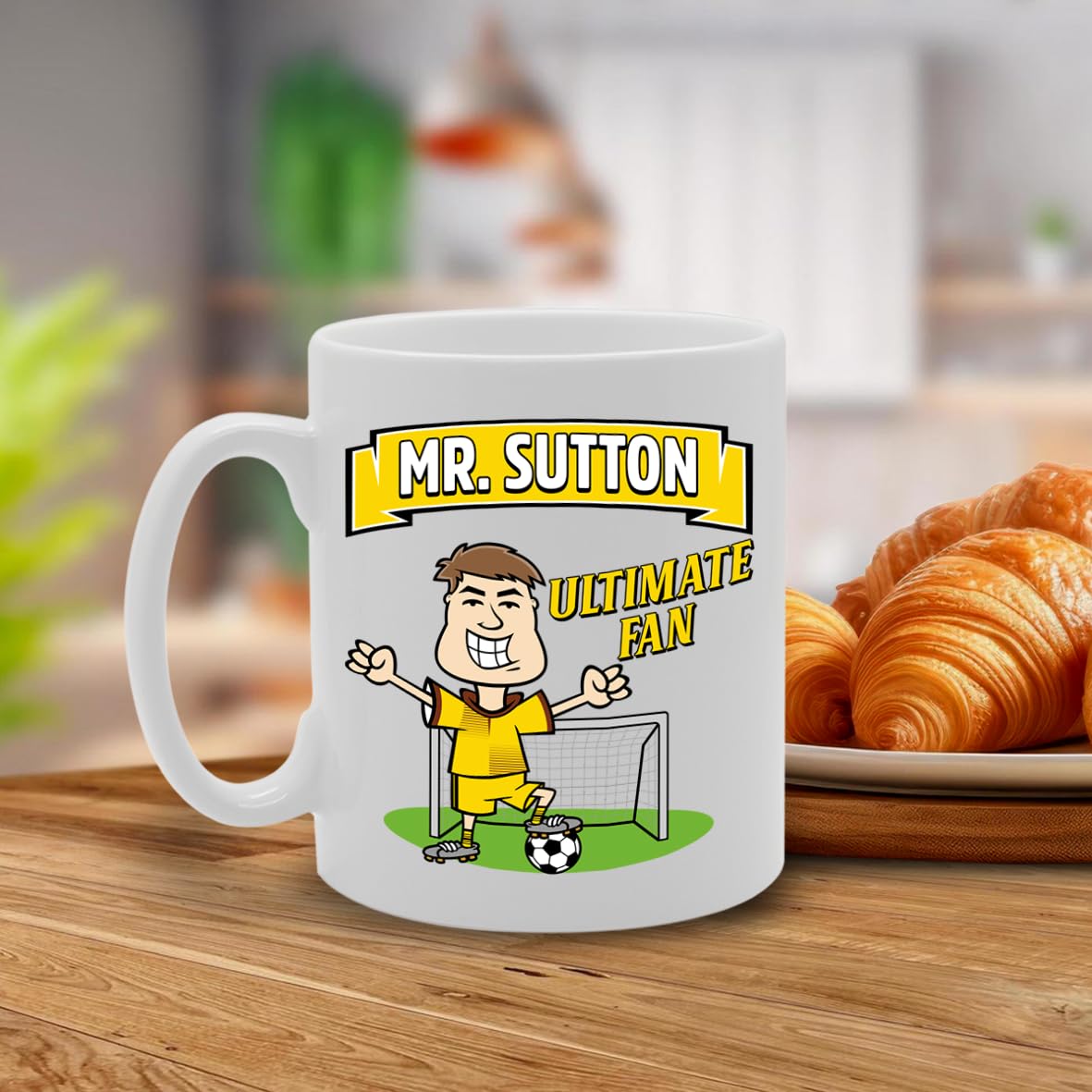 Mr Sutton Ultimate Fan   Printed Tea Coffee Ceramic  Mg5893 - Funny Printed Coffee Mug - Great Gift Idea