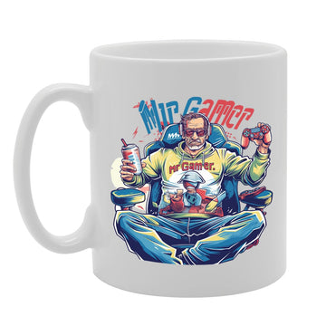 Mr Gamer Ceramic  - Ideal For Gamers, Esports Enthusiasts, And Gaming Fans - 11Oz Coffee  With Cool Design Mg6291 - Funny Printed Coffee Mug - Great Gift Idea