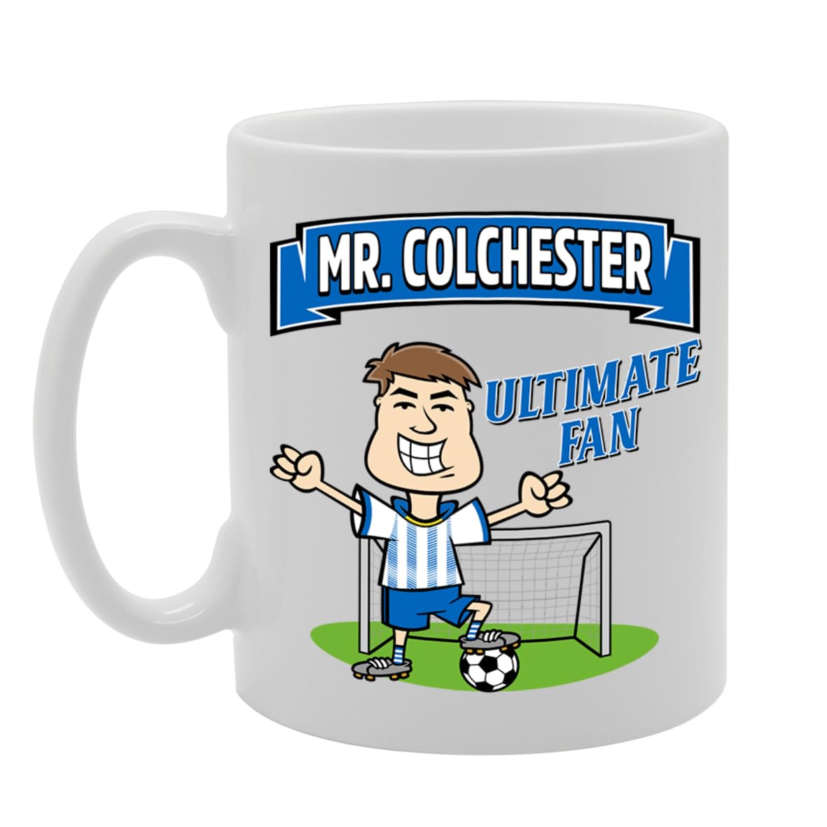 Mr Colchester Ultimate Fan   Printed Tea Coffee Ceramic  Mg5891 - Funny Printed Coffee Mug - Great Gift Idea