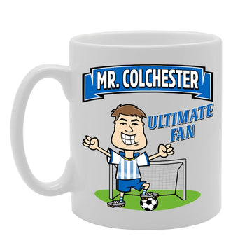 Mr Colchester Ultimate Fan   Printed Tea Coffee Ceramic  Mg5891 - Funny Printed Coffee Mug - Great Gift Idea