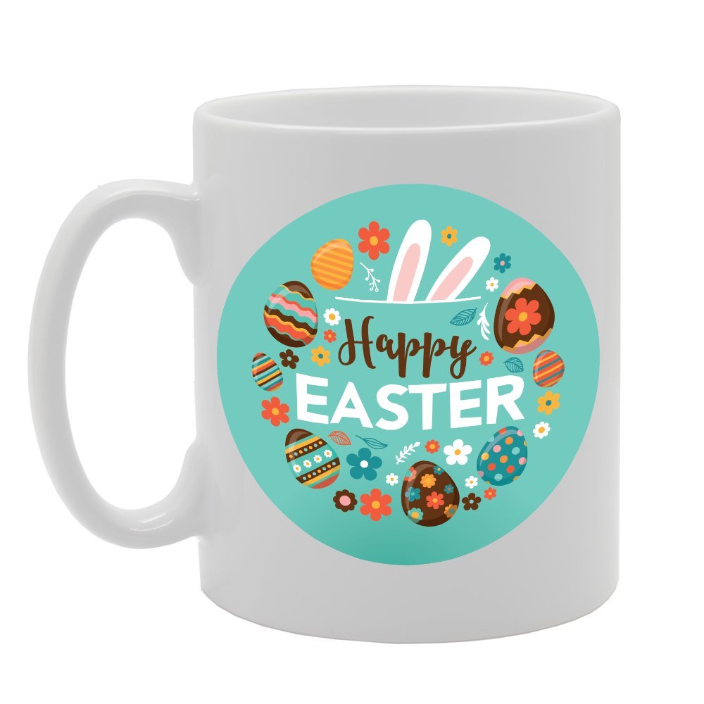 Happy Easter   Printed Tea Coffee Ceramic  Mg2981 - Funny Printed Coffee Mug - Great Gift Idea