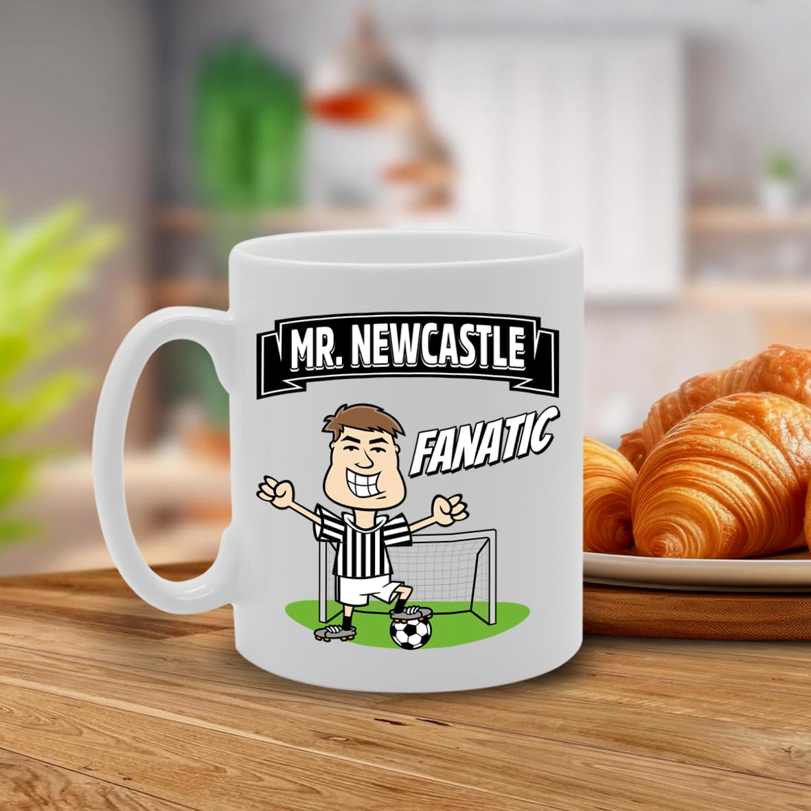 Mr Newcastle Fanatic   Printed Tea Coffee Ceramic  Mg5810 - Funny Printed Coffee Mug - Great Gift Idea