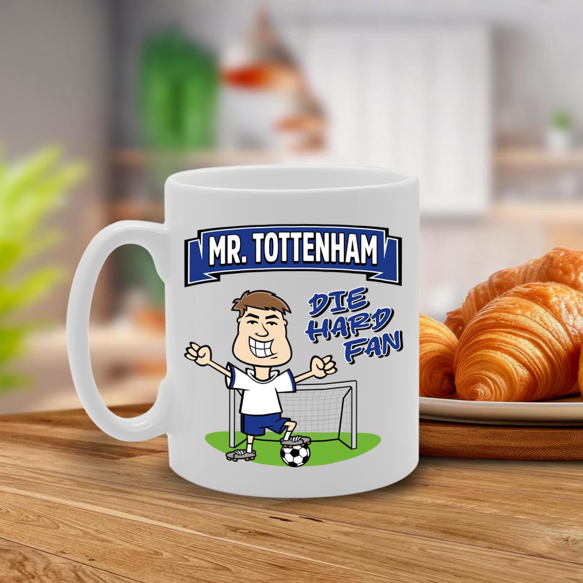 Mr Tottenham Die Hard Fan   Printed Tea Coffee Ceramic  Mg5805 - Funny Printed Coffee Mug - Great Gift Idea