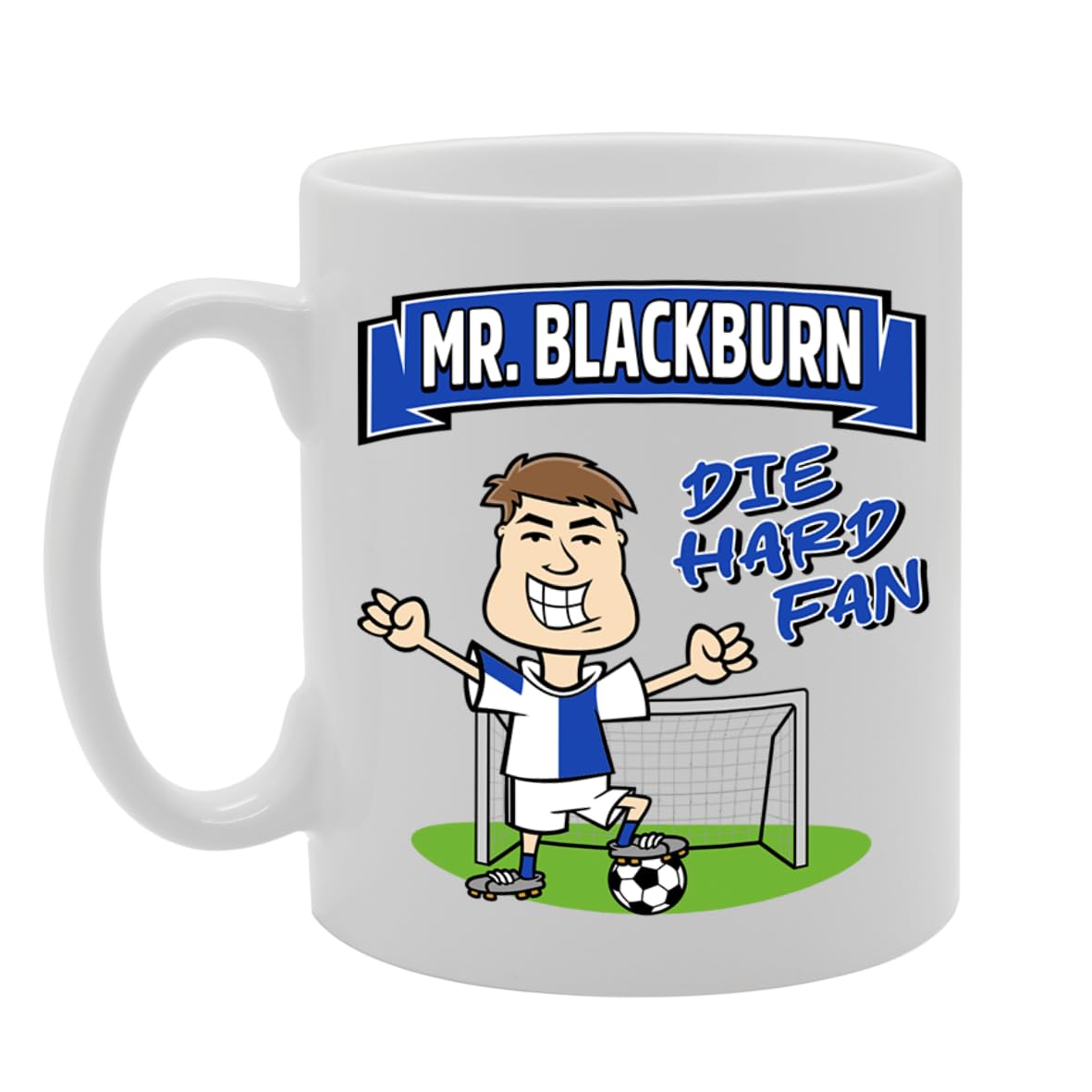 Mr Blackburn Die Hard Fan   Printed Tea Coffee Ceramic  Mg5837 - Funny Printed Coffee Mug - Great Gift Idea