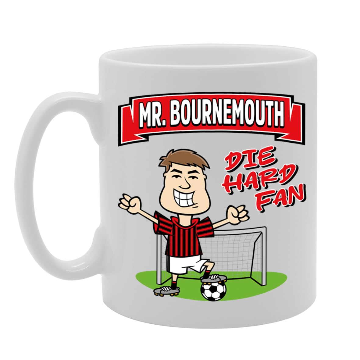 Mr Bournemouth Die Hard Fan   Printed Tea Coffee Ceramic  Mg5813 - Funny Printed Coffee Mug - Great Gift Idea