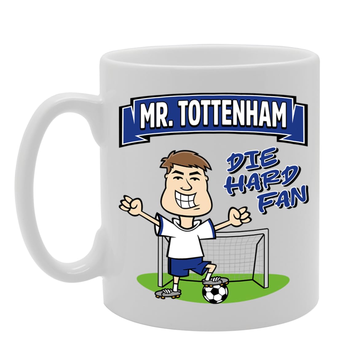 Mr Tottenham Die Hard Fan   Printed Tea Coffee Ceramic  Mg5805 - Funny Printed Coffee Mug - Great Gift Idea