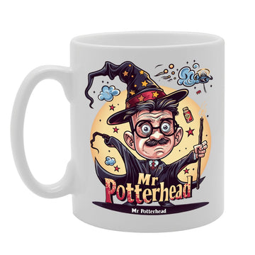 Mr Potterhead  - Designed For Wizarding World Fans, Book Lovers, Fantasy Enthusiasts, Durable Ceramic, Dishwasher Safe Mg6007 - Funny Printed Coffee Mug - Great Gift Idea