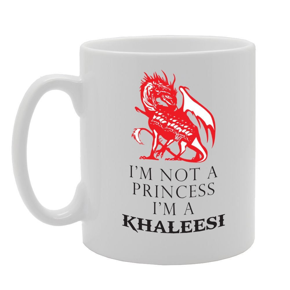 I’M Not A Press I’M A Khaleesi Game Of Thrones Inspired   Printed Tea Coffee Ceramic  Mg2158 - Funny Printed Coffee Mug - Great Gift Idea