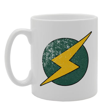 Lighting Bolt Vintage Image   Printed Tea Coffee Ceramic  Mg1574 - Funny Printed Coffee Mug - Great Gift Idea