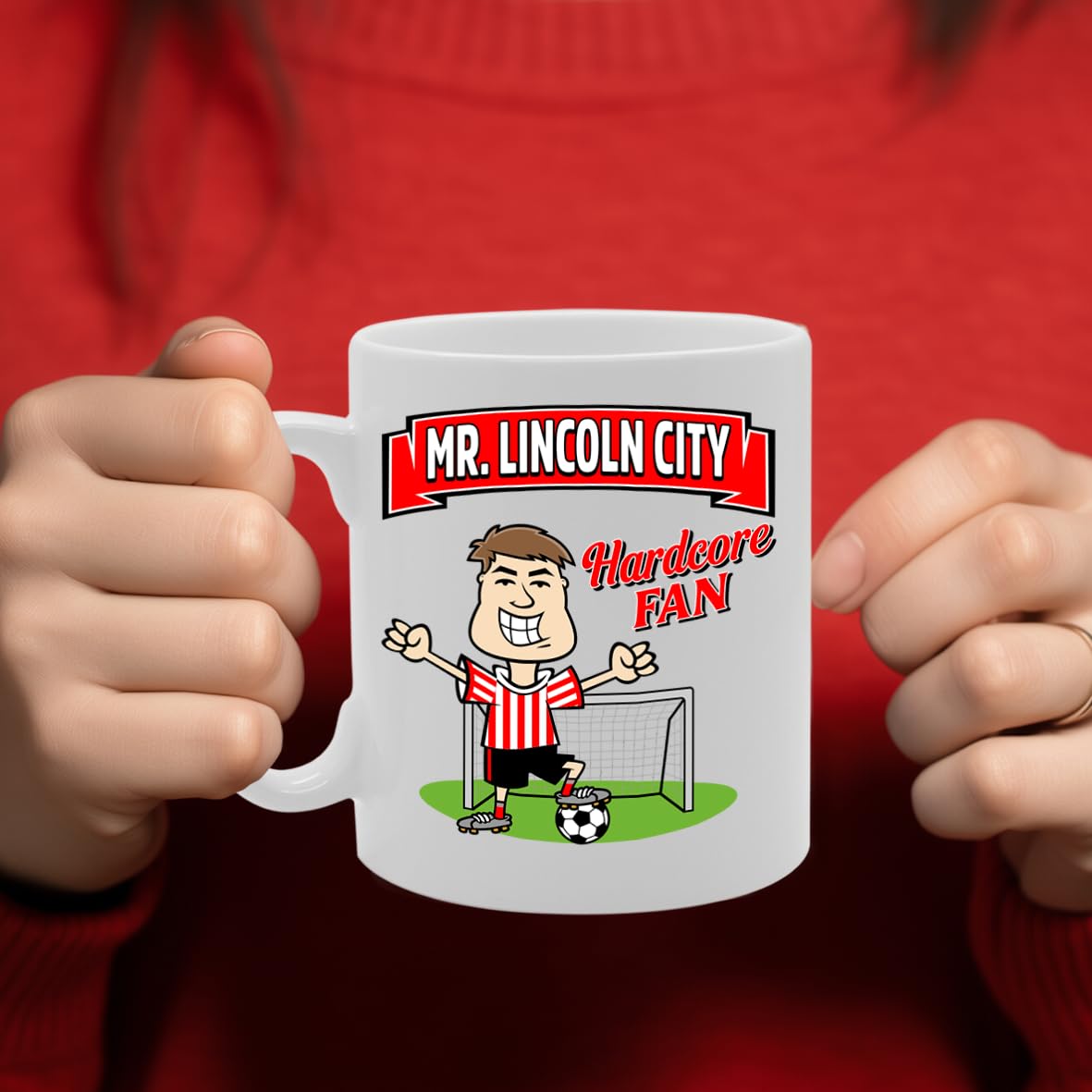 Mr Loln City Hardcore Fan   Printed Tea Coffee Ceramic  Mg5851 - Funny Printed Coffee Mug - Great Gift Idea