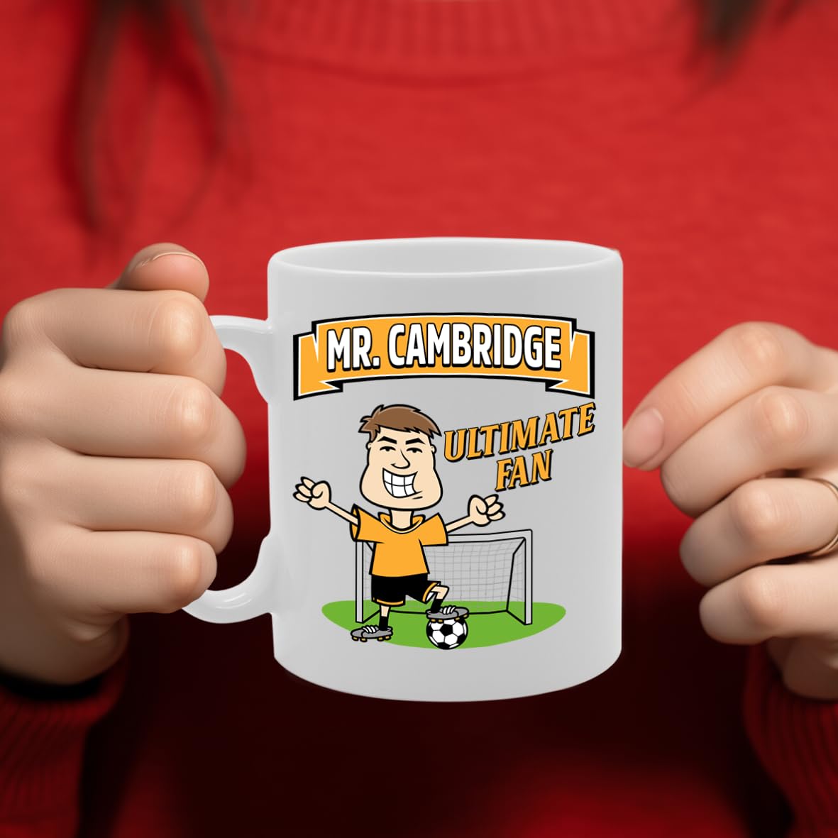 Mr Cambridge Ultimate Fan   Printed Tea Coffee Ceramic  Mg5864 - Funny Printed Coffee Mug - Great Gift Idea