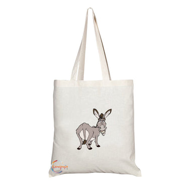 TB095 Smart Ass Novelty Present Gift Printed Eco-Friendly Stylish Long Handled Tote Shoulder Bag