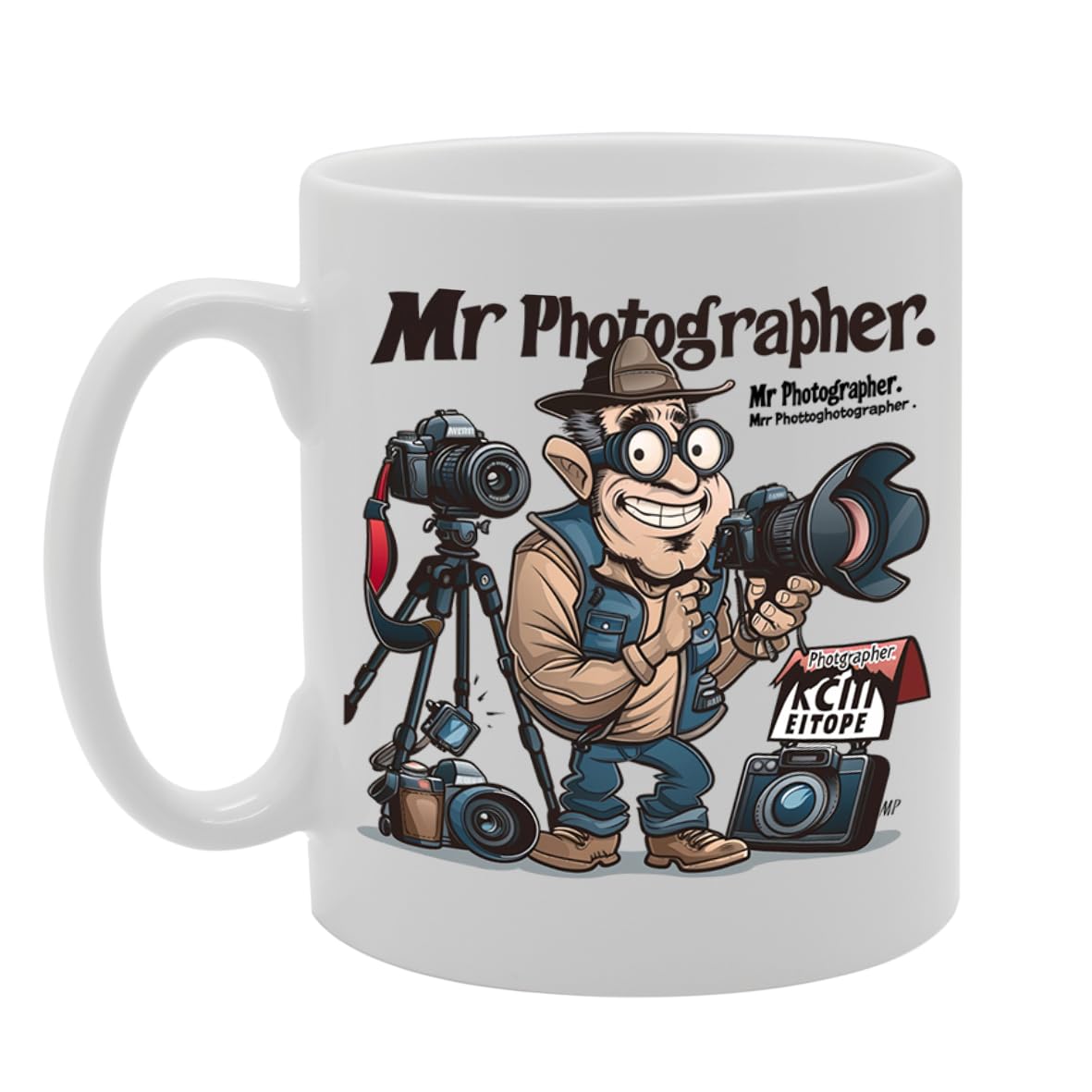 Mr Photographer  - For Photographers, Photography Enthusiasts, Artists, Durable Ceramic, Dishwasher Safe, Premium Print Mg6074 - Funny Printed Coffee Mug - Great Gift Idea