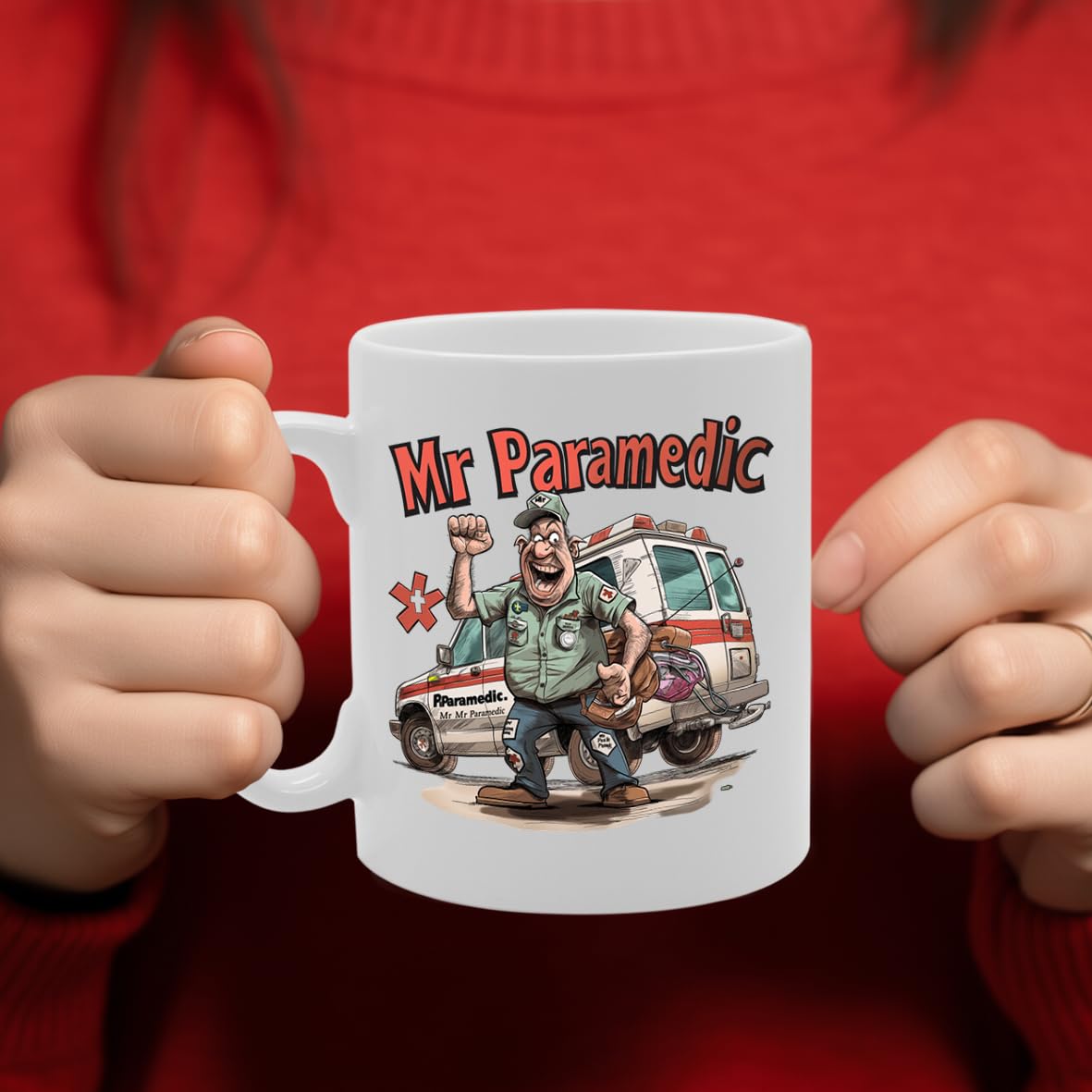 Mr Paramedic  - For Paramedics, Emts, First Responders, Durable Ceramic, Dishwasher Safe, Premium Print Mg6092 - Funny Printed Coffee Mug - Great Gift Idea