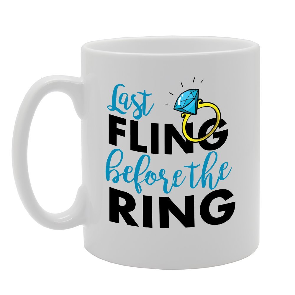 Last Feeling Before The Ring   Printed Tea Coffee Ceramic  Mg2726 - Funny Printed Coffee Mug - Great Gift Idea