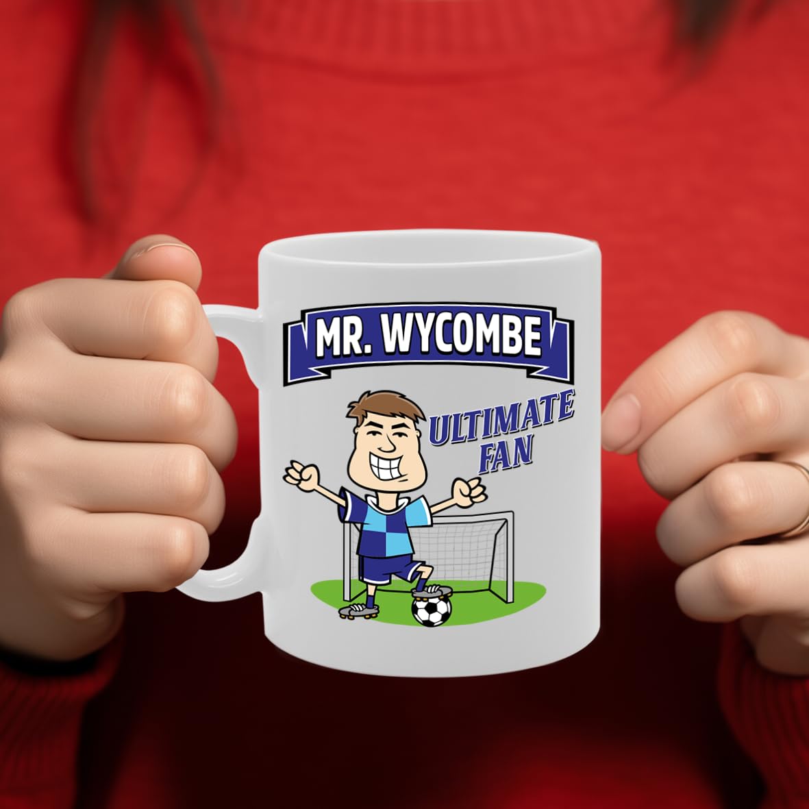 Mr Wycombe Ultimate Fan   Printed Tea Coffee Ceramic  Mg5856 - Funny Printed Coffee Mug - Great Gift Idea