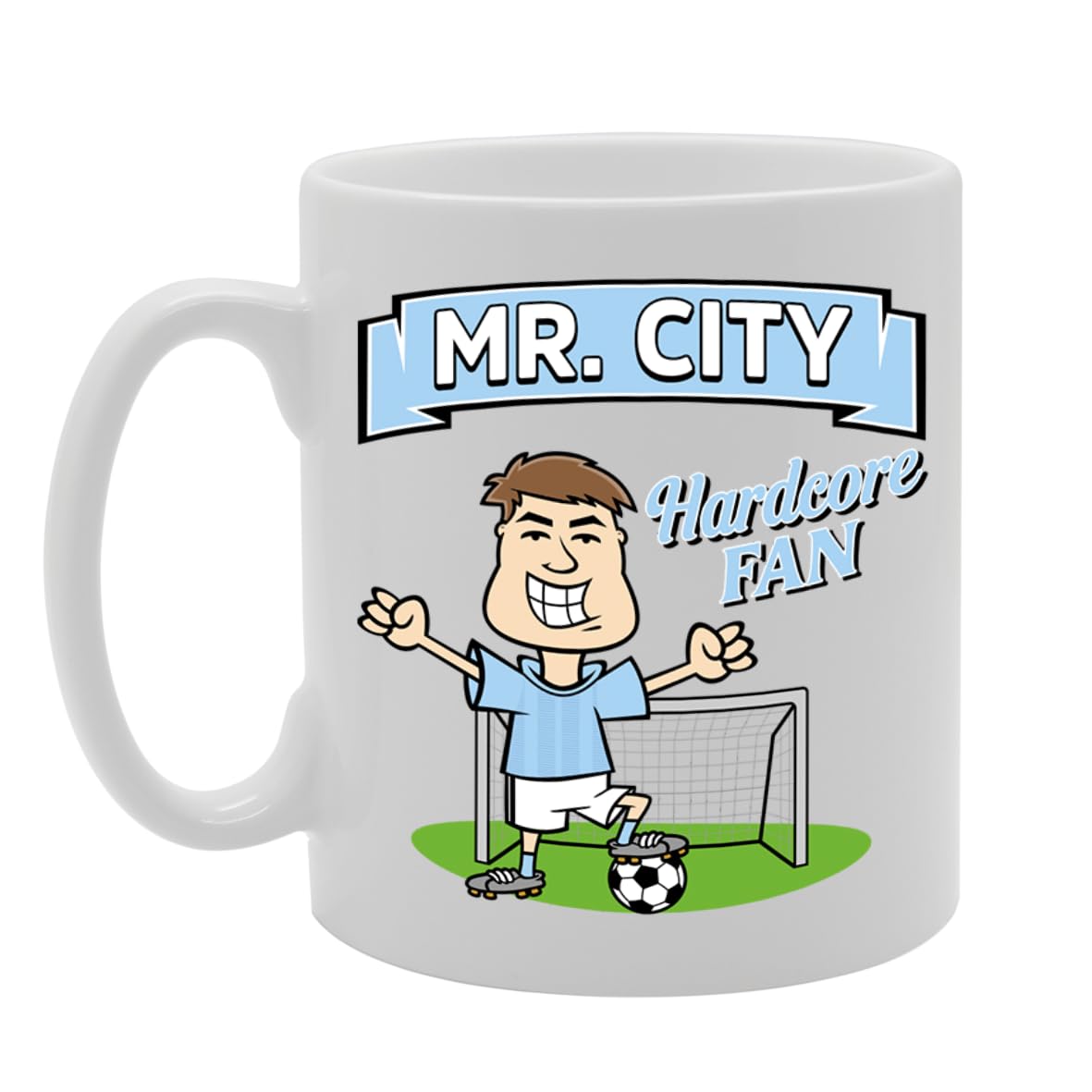 Mr City Hardcore Fan   Printed Tea Coffee Ceramic  Mg5803 - Funny Printed Coffee Mug - Great Gift Idea