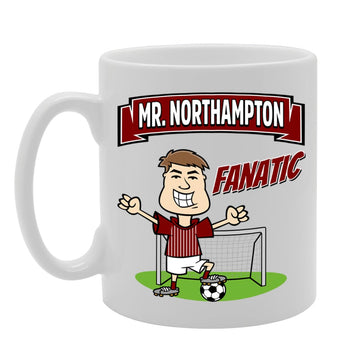 Mr Northampton Fanatic   Printed Tea Coffee Ceramic  Mg5858 - Funny Printed Coffee Mug - Great Gift Idea