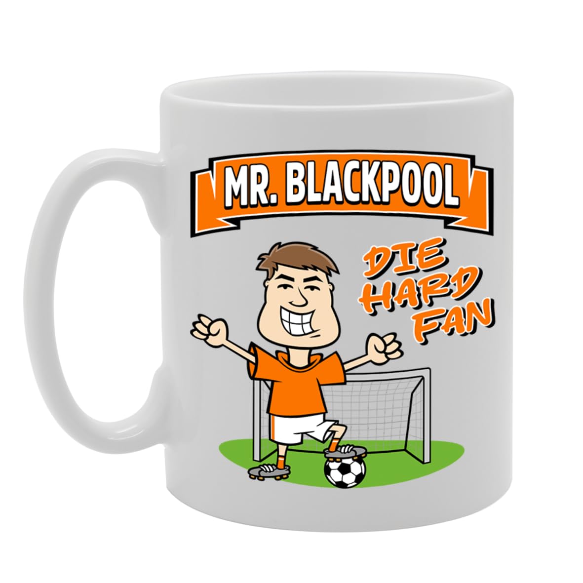 Mr Blackpool Die Hard Fan   Printed Tea Coffee Ceramic  Mg5853 - Funny Printed Coffee Mug - Great Gift Idea