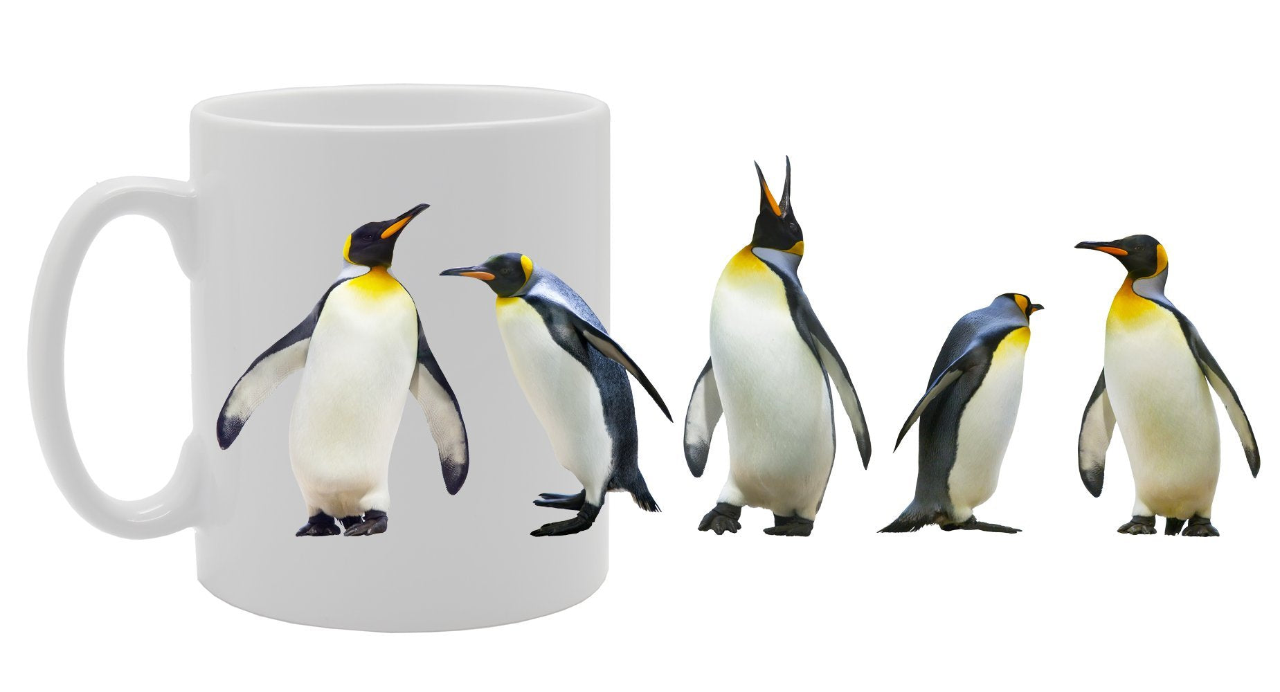 Beautiful Penguin Image   Printed Tea Coffee Ceramic  Mg4306 - Funny Printed Coffee Mug - Great Gift Idea