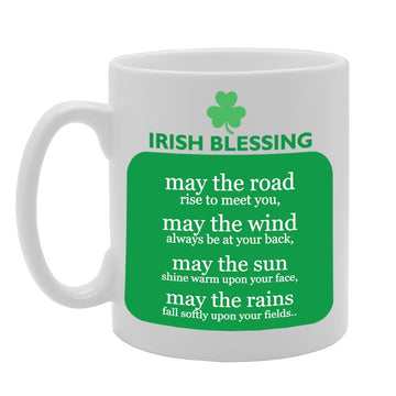 Funny Irish Blessing   Printed Tea Coffee Ceramic  Mg2377 - Funny Printed Coffee Mug - Great Gift Idea