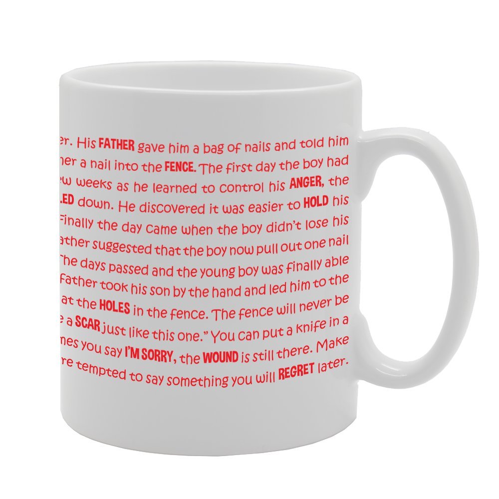 Essay On Nail   Printed Tea Coffee Ceramic  Mg2252 - Funny Printed Coffee Mug - Great Gift Idea
