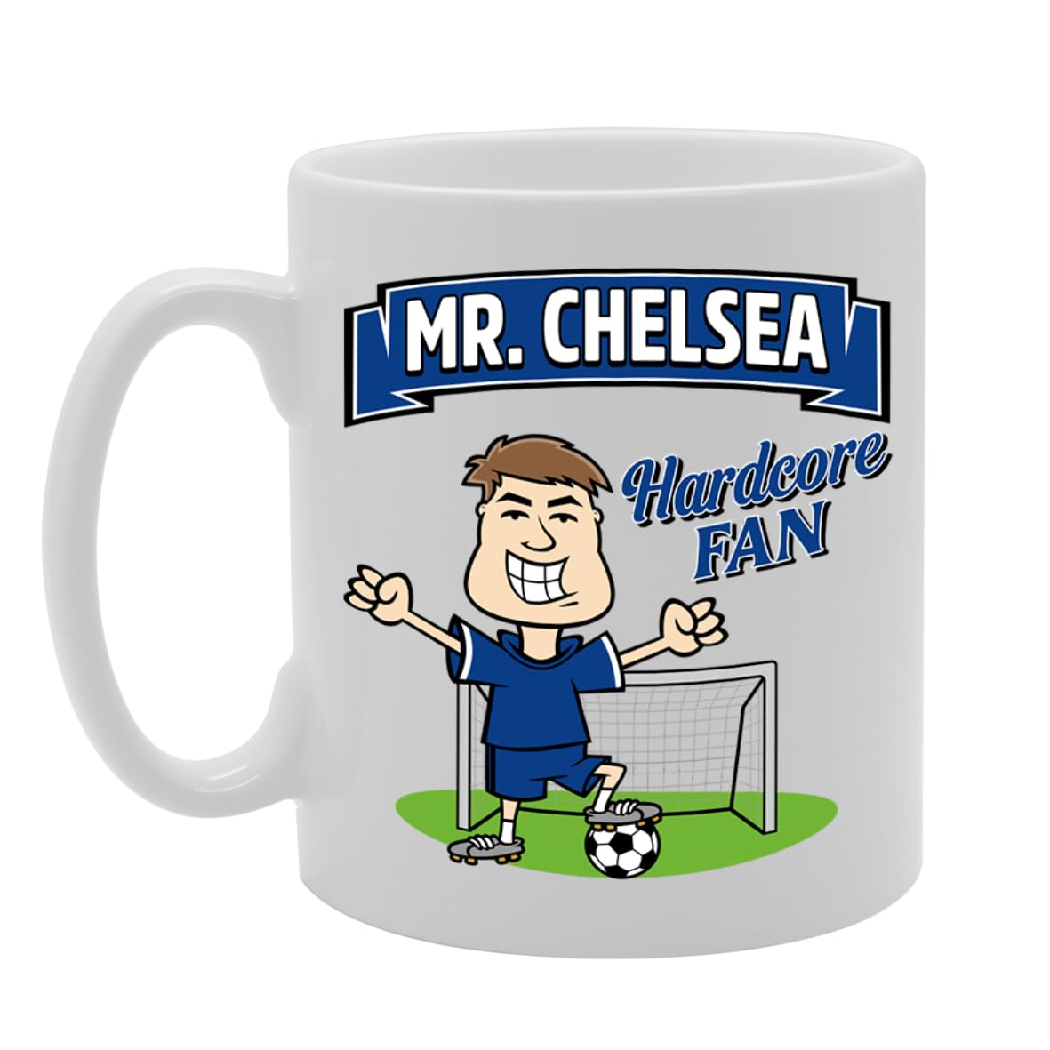 Mr Chelsea Hardcore Fan   Printed Tea Coffee Ceramic  Mg5811 - Funny Printed Coffee Mug - Great Gift Idea