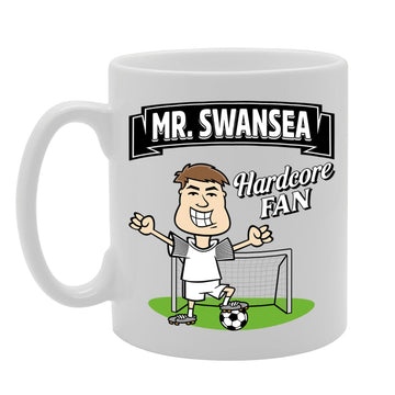 Mr Swansea Hardcore Fan   Printed Tea Coffee Ceramic  Mg5835 - Funny Printed Coffee Mug - Great Gift Idea