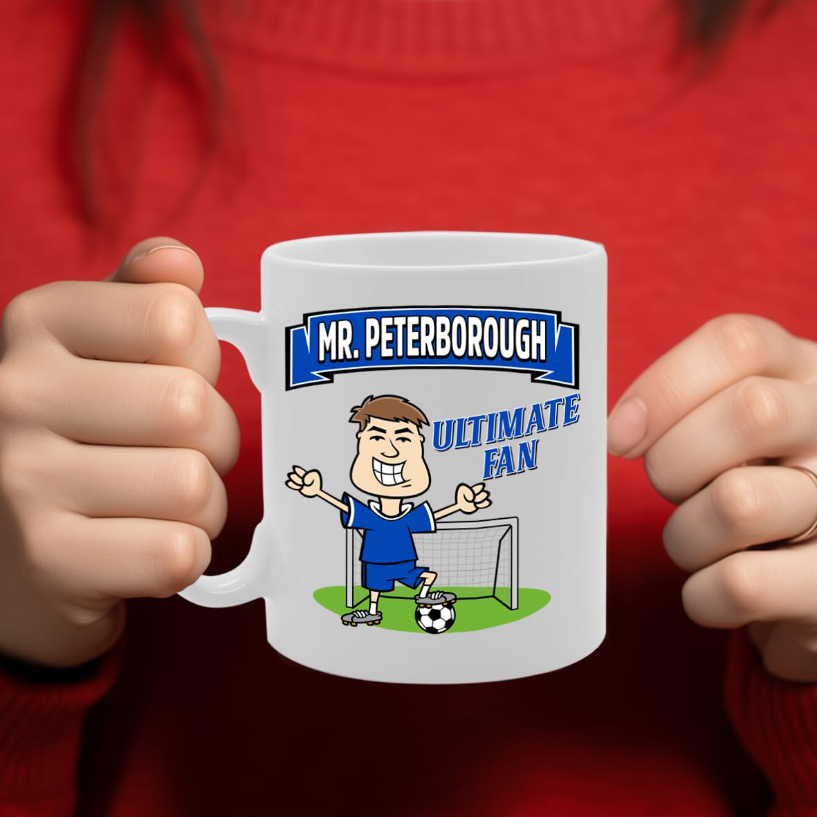Mr Peterborough Ultimate Fan   Printed Tea Coffee Ceramic  Mg5848 - Funny Printed Coffee Mug - Great Gift Idea