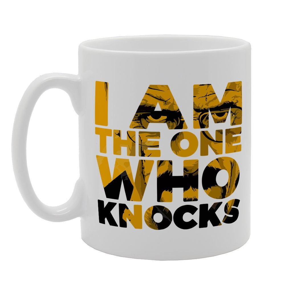 I Am The One Who Knocks   Printed Tea Coffee Ceramic  Mg1522 - Funny Printed Coffee Mug - Great Gift Idea