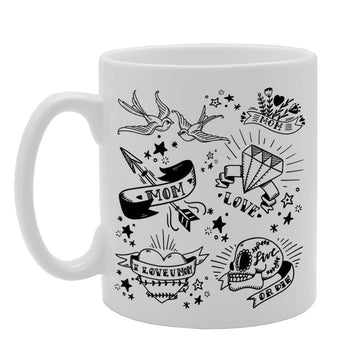 I Love You Mom   Printed Tea Coffee Ceramic  Mg4663 - Funny Printed Coffee Mug - Great Gift Idea