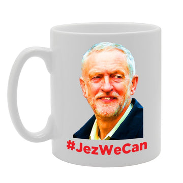 Future Leader Jeremy Corbyn #Jezwecan   Printed Tea Coffee Ceramic  Mg3884 - Funny Printed Coffee Mug - Great Gift Idea