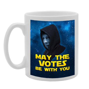 May The Votes With You Leader Theresa May   Printed Tea Coffee Ceramic  Mg3893 - Funny Printed Coffee Mug - Great Gift Idea