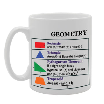 Geometry   Printed Tea Coffee Ceramic  Mg2376 - Funny Printed Coffee Mug - Great Gift Idea