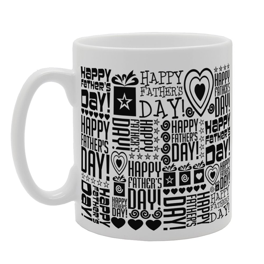 Father'S  - In A Style   Printed Tea Coffee Ceramic  Mg3785 - Funny Printed Coffee Mug - Great Gift Idea