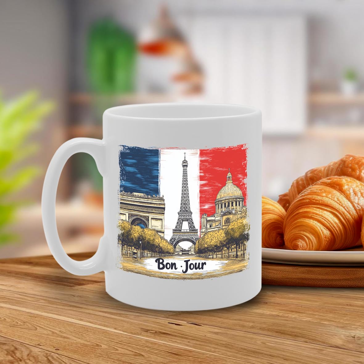 -   Printed Coffee Ceramic  Featuring Paris 3 Design Mg6441 - Funny Printed Coffee Mug - Great Gift Idea