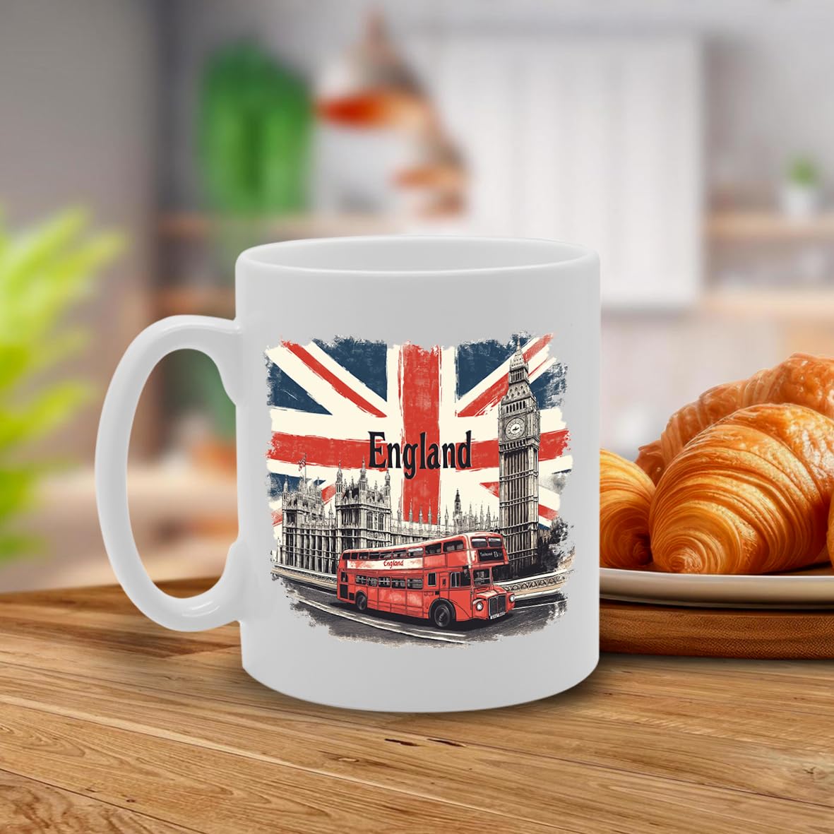 -   Printed Coffee Ceramic  Featuring Great Britain 4 Design (England 2) Mg6431 - Funny Printed Coffee Mug - Great Gift Idea