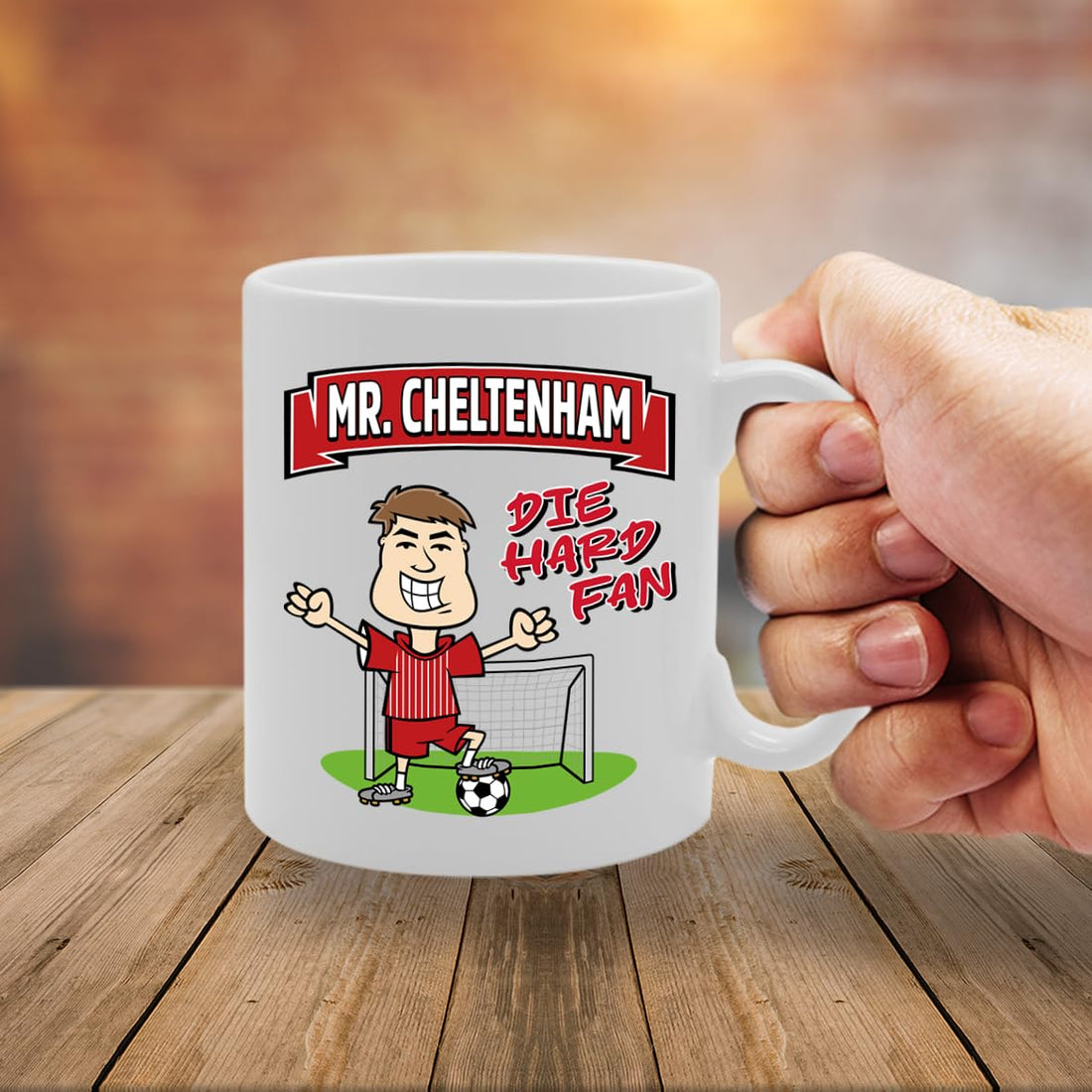 Mr Cheltenham Die Hard Fan   Printed Tea Coffee Ceramic  Mg5865 - Funny Printed Coffee Mug - Great Gift Idea