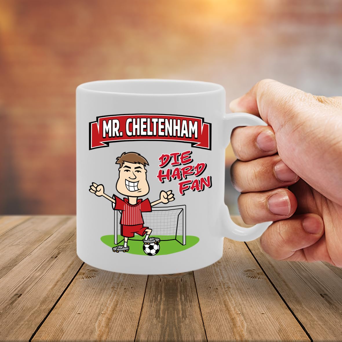 Mr Cheltenham Die Hard Fan   Printed Tea Coffee Ceramic  Mg5865 - Funny Printed Coffee Mug - Great Gift Idea