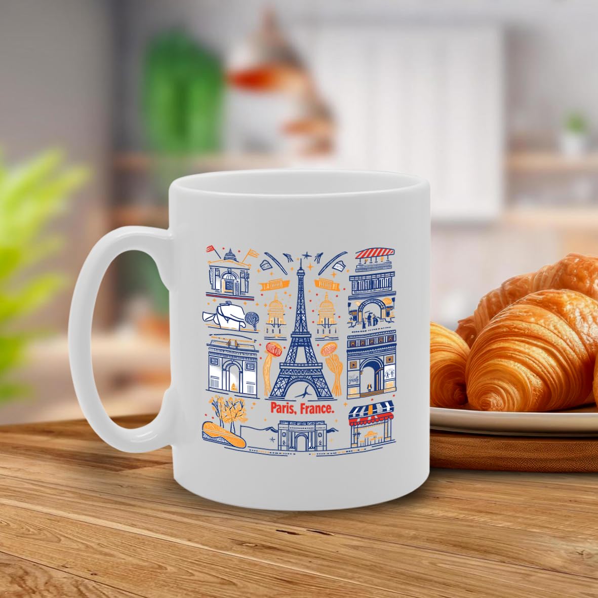 Paris France Themed  Selection (Paris 2) - Funny Printed Coffee Mug - Great Gift Idea