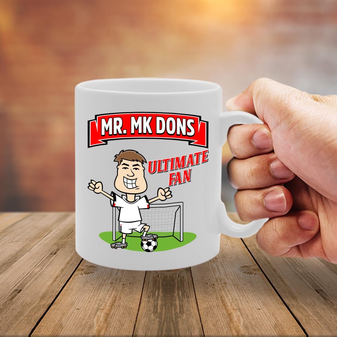 Mr Mk Dons Ultimate Fan   Printed Tea Coffee Ceramic  Mg5872 - Funny Printed Coffee Mug - Great Gift Idea