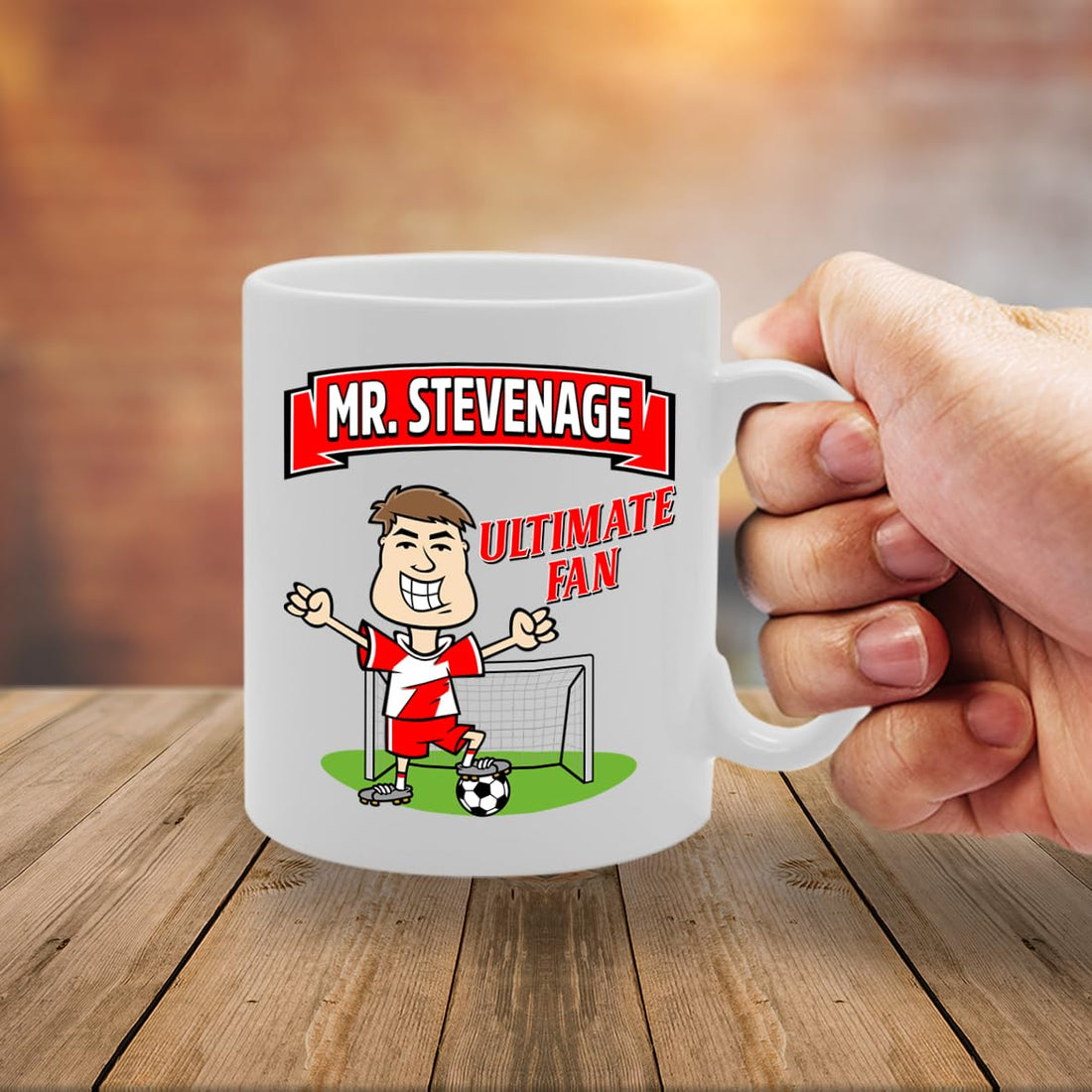 Mr Stevenage Ultimate Fan   Printed Tea Coffee Ceramic  Mg5852 - Funny Printed Coffee Mug - Great Gift Idea