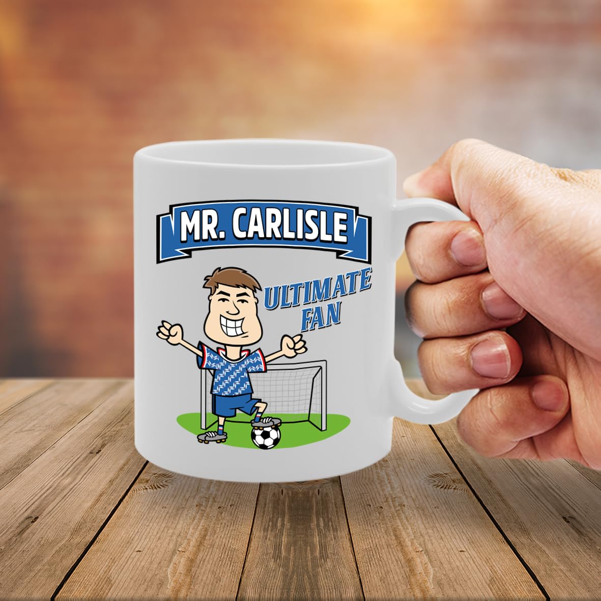Mr Carlisle Ultimate Fan   Printed Tea Coffee Ceramic  Mg5868 - Funny Printed Coffee Mug - Great Gift Idea