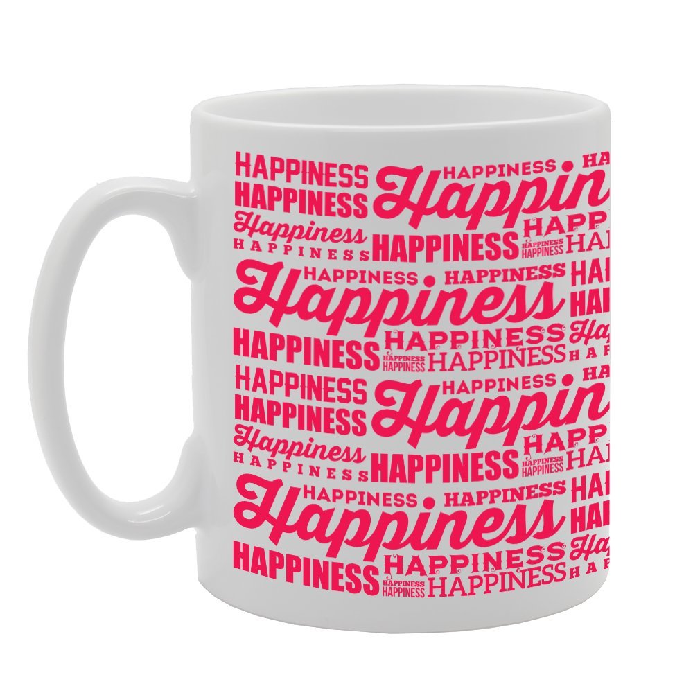 Loads Of Happiness   Printed Tea Coffee Ceramic  Mg2273 - Funny Printed Coffee Mug - Great Gift Idea